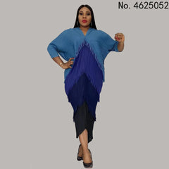 African Dresses for Women Dashiki Pleated Tassel Abaya Muslim Fashion Maxi Dress Kaftan Boubou Robe dress Africa Clothes - Free Delivery Worldwide only at Flexi Africa