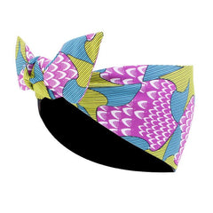 African Print Stretch Bandana Head Wrap Floral Ankara Dashiki Women - Free Delivery Worldwide only at Flexi Africa