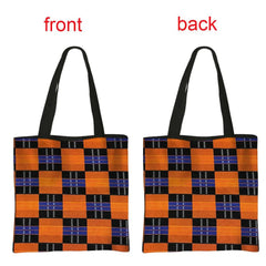 African Women's Style Handbag: Traditional Printed Top-Handle and Shoulder Tote Bags for Females - Flexi Africa - FREE POST