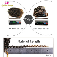 Afro Kinky Twist Crochet Braids Synthetic Curly Braiding Hair Extension - Flexi Africa - Free Express Delivery Worldwide