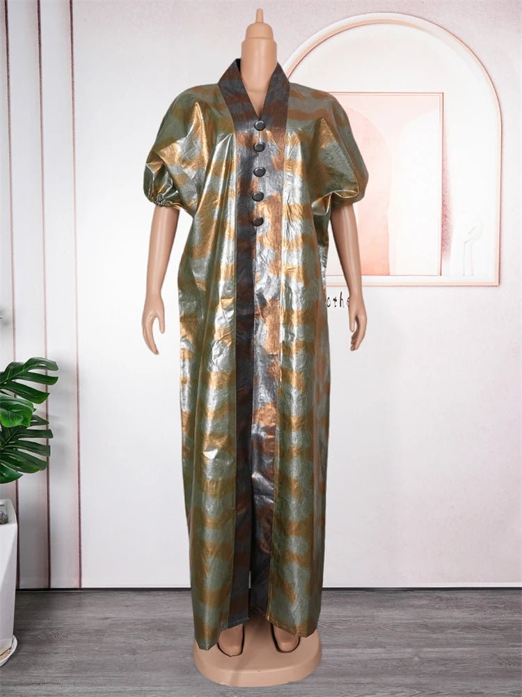 Elegant African - Inspired Long Abaya Dresses for Women - Wedding, Party, and Evening Gown, Loose - Fitting Boubou Robes - Free Delivery Worldwide only at Flexi Africa