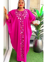 Elegant Inspired Abayas for Women - African Satin Caftan, Evening Party Dress - Free Delivery Worldwide only at Flexi Africa