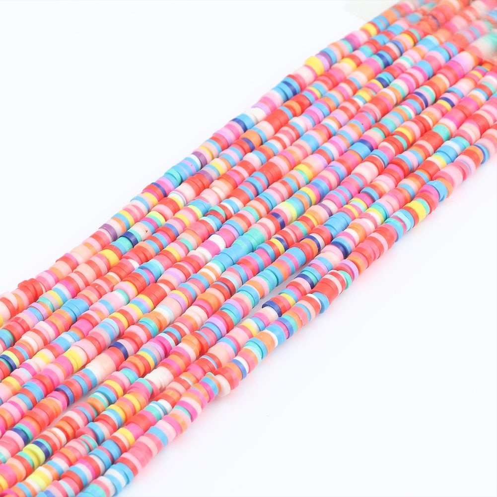 Get Creative with 300 - 320pcs of Boho African Disc Soft Clay Beads - Free Delivery Worldwide only at Flexi Africa