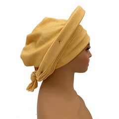 Ready-to-Wear African Auto Gele Headtie: Elegant Head Wraps for Women's Nigeria Wedding Party and Turban Cap - Flexi Africa