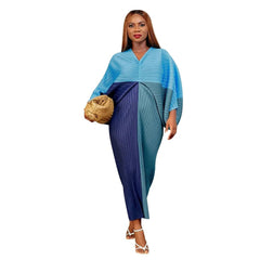 Spring Autumn African Dresses for Women - 3/4 Sleeve, Sexy V - Neck, Slim Fit, Office Lady Party Dress - Free Delivery Worldwide only at Flexi Africa