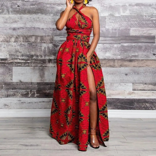 Stunning Dashiki Print Maxi Dresses: Contemporary African Fashion for Prom, Evening Parties and Special Occasions